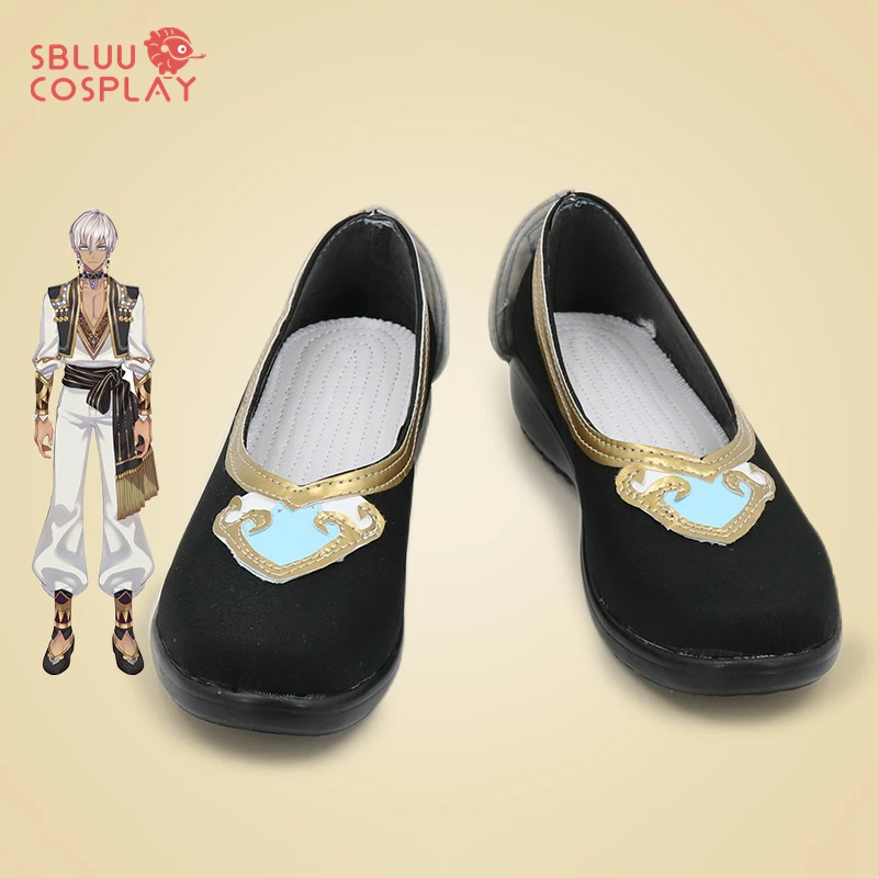 

SBluuCosplay Virtual YouTuber Ibrahim Cosplay Shoes Custom Made Boots