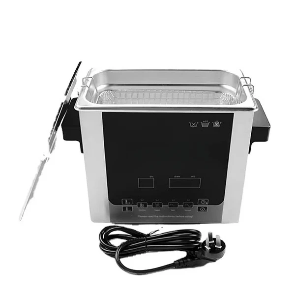 3L 40kHz Electric Ultrasonic Cleaner Stainless Steel SUS304 Tank 100W Power Touch Control 1 Year Warranty Household