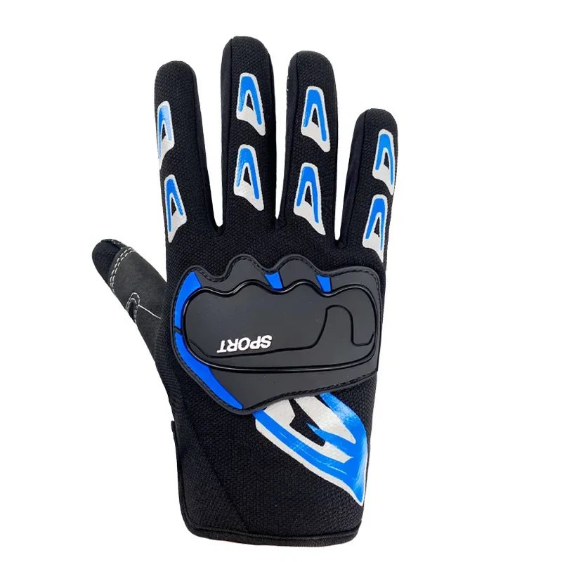 1 쌍 통기성 미끄럼 방지 장갑 여성 남성 야외 스포츠 장갑 사이클링 승마 피트니스 훈련 낚시 전체 손가락 벙어리 장갑