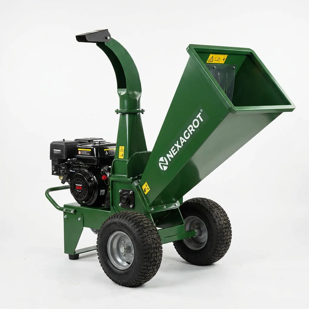 Commercial 13HP  Branch Shredder Durable Steel Construction Forestry Chipper