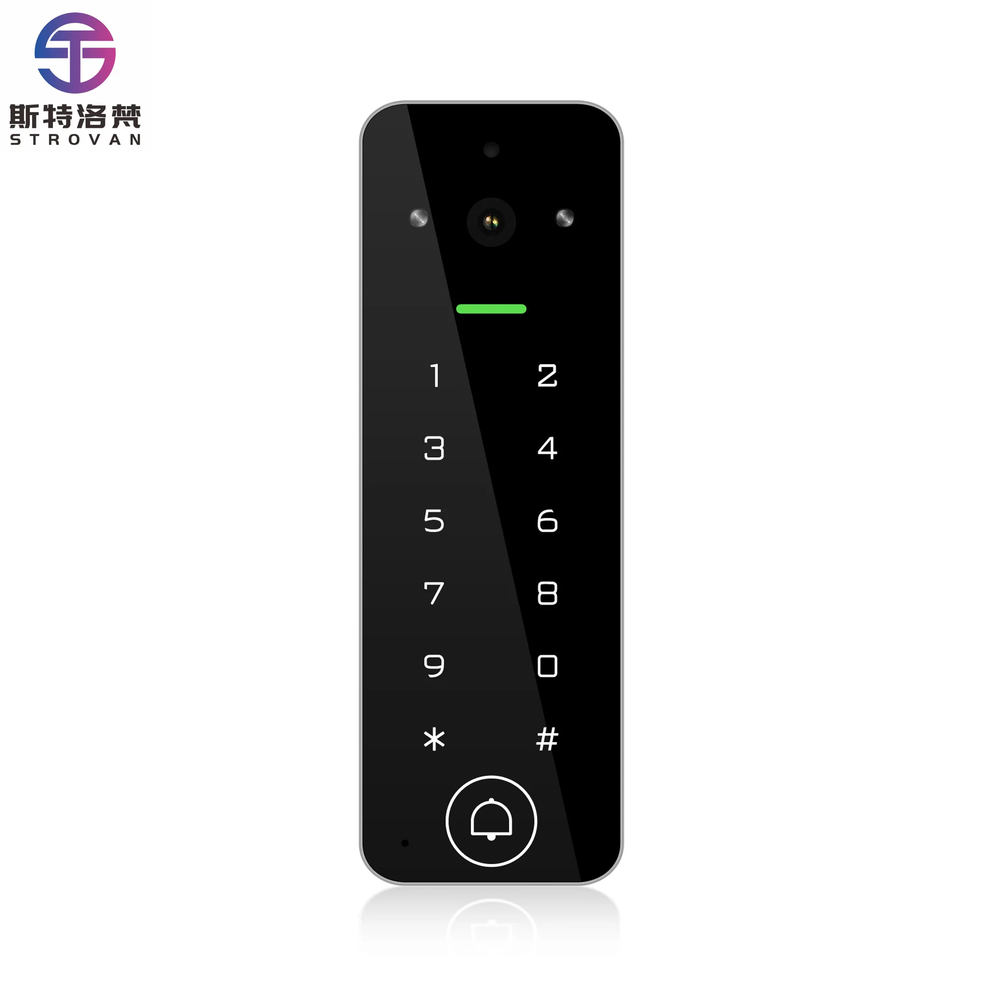 New  Smart Waterproof WIFI Video Intercom Access 125khz EM Card  Access Control With with Card & PIN