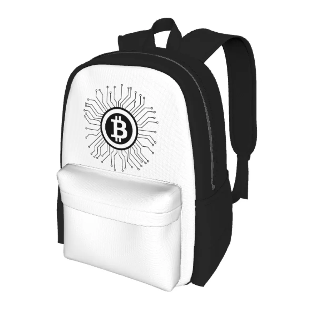 

Bitcoin BTC Crypto Currency Student Backpack School Bag Hiking Travel Daypack for Boys Girls Bookbag Shoulder Bags