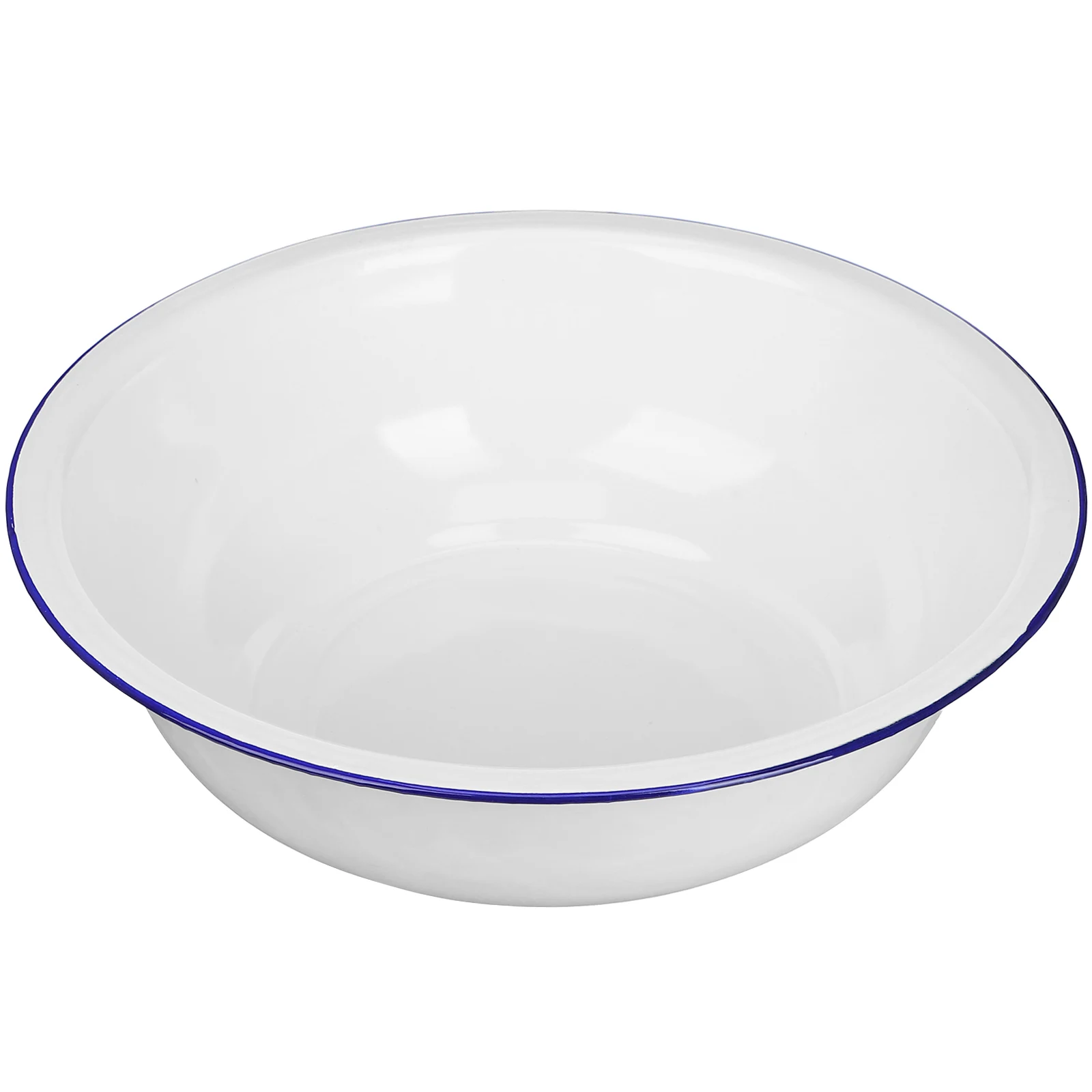 

Enamel Basin Sourdough Bowl Mixing Bowls Large Salad Plate Bread Baking Pot Soup