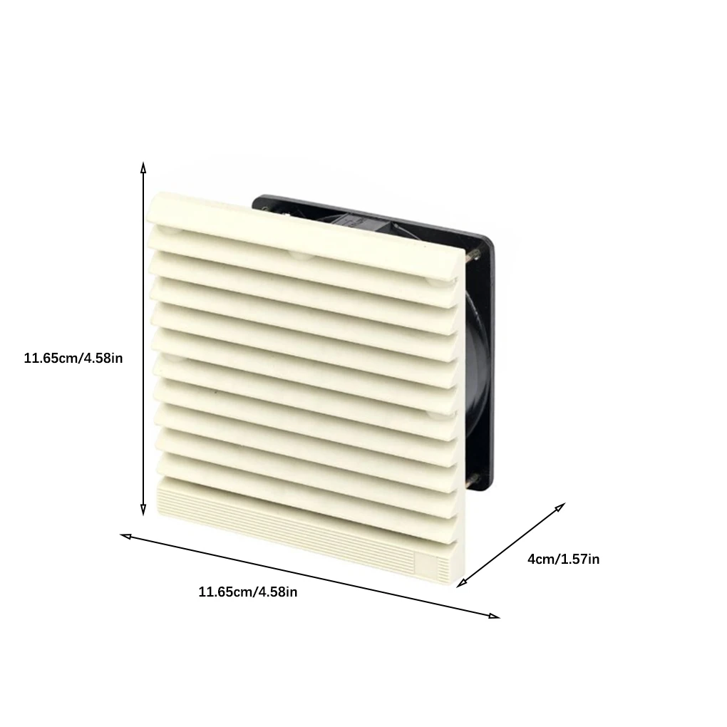 Armadio elettrico recinzione del filtro del ventilatore bagno magazzino cucina ventilazione dispositivo di raffreddamento copertura dell'otturatore filtrazione dello schermo