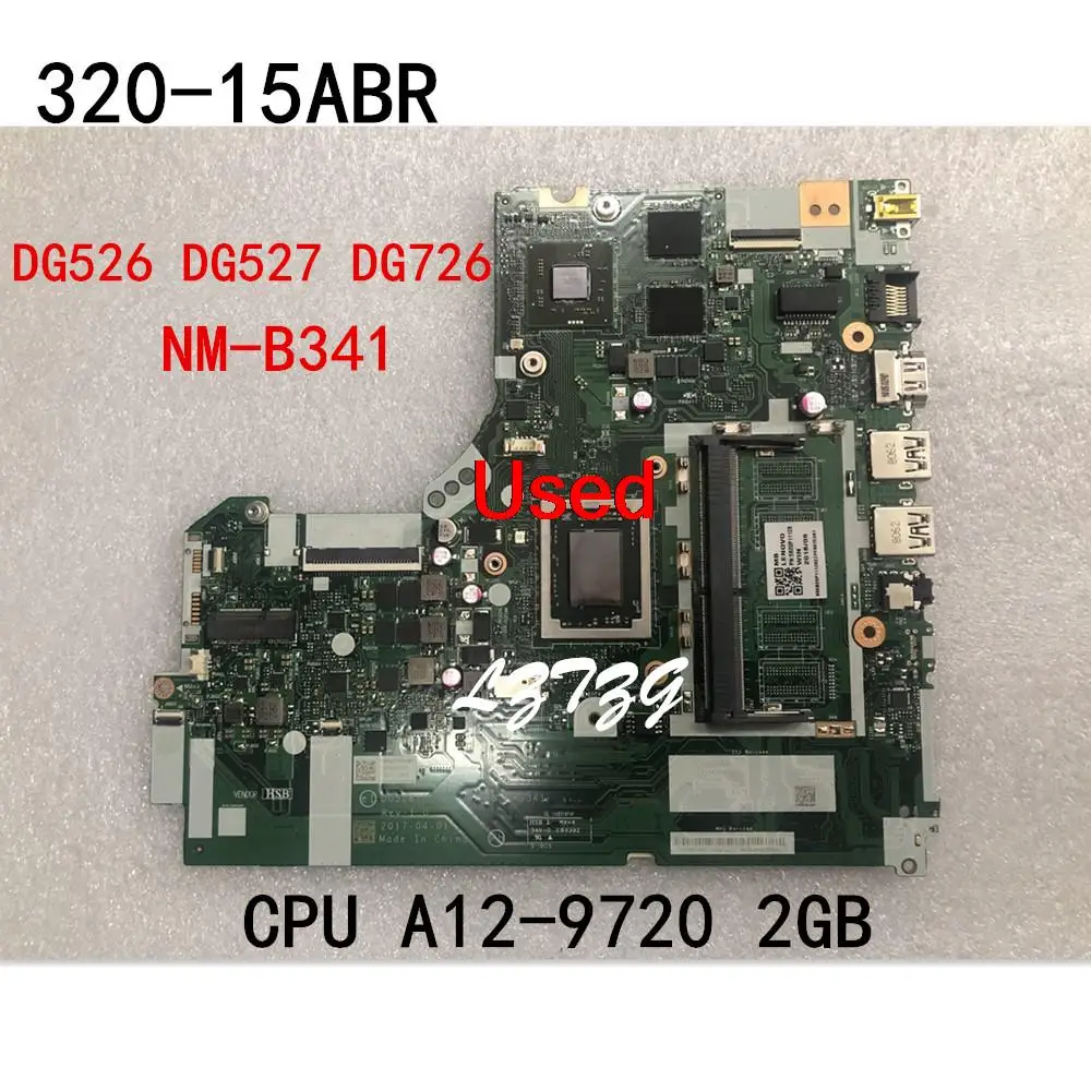 

NM-B341 For Lenovo Ideapad 320-15ABR Laptop Motherboard with A12-9720 CPU 2G FRU 5B20P11128