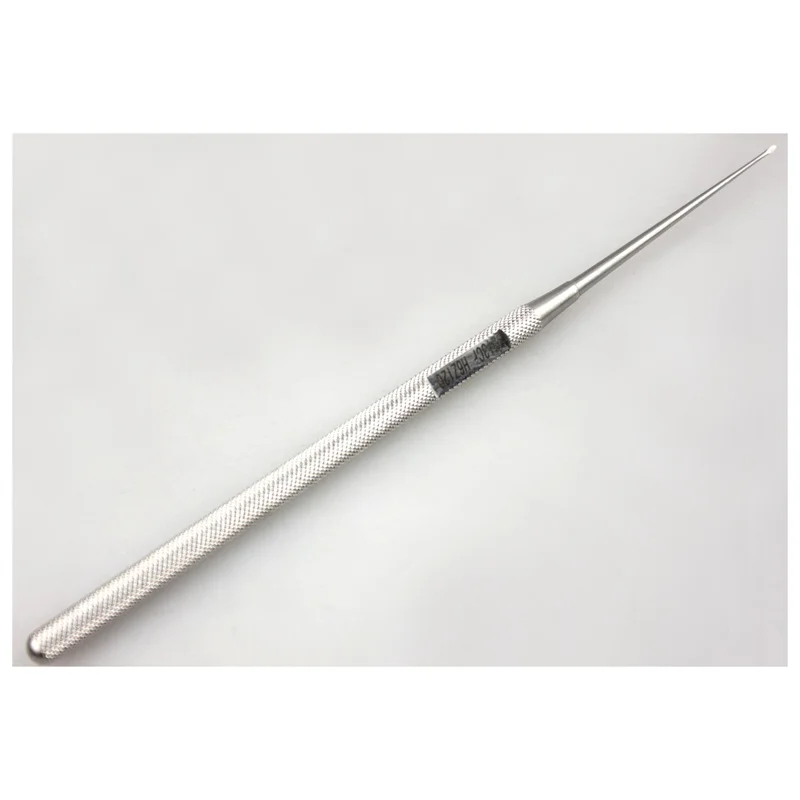 

Admiralty ear bone pry, medical ear curette, internal auditory canal bone resetter, otolaryngology otology surgical instrument