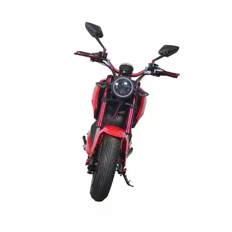 STROVAN Customized 1000W Double Disc Electric Scooter Factory Supply Vintage Style Adult Electric Motorcycle 72V Voltage
