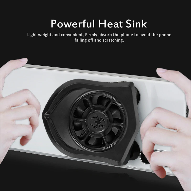Mobile Phone Radiator Universal Cooling Fan Mute Fan For Mobile Phone Fever Rapid Cooler Phone Radiator For