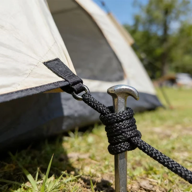 Practical Multi-Purpose Nylon Rope 6mm 8mm 10mm Camping Tent Accessories Tie Down Shock Cord Utility Rope