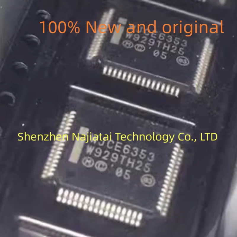 

10 шт./лот 100% Новый оригинальный чип WJCE6353 QFP64 IC