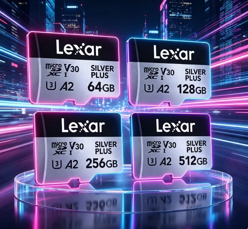 Lexar Professional 1366x Micro TF Card 64GB 128GB Flash Card V30 A2 Class 10 SDXC Max 160MB/s For Camera