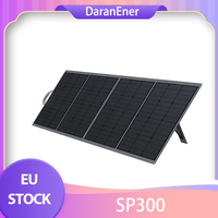 DaranEner SP300 300W Foldable Solar Panel, Adjustable Stand, IP54 Waterproof