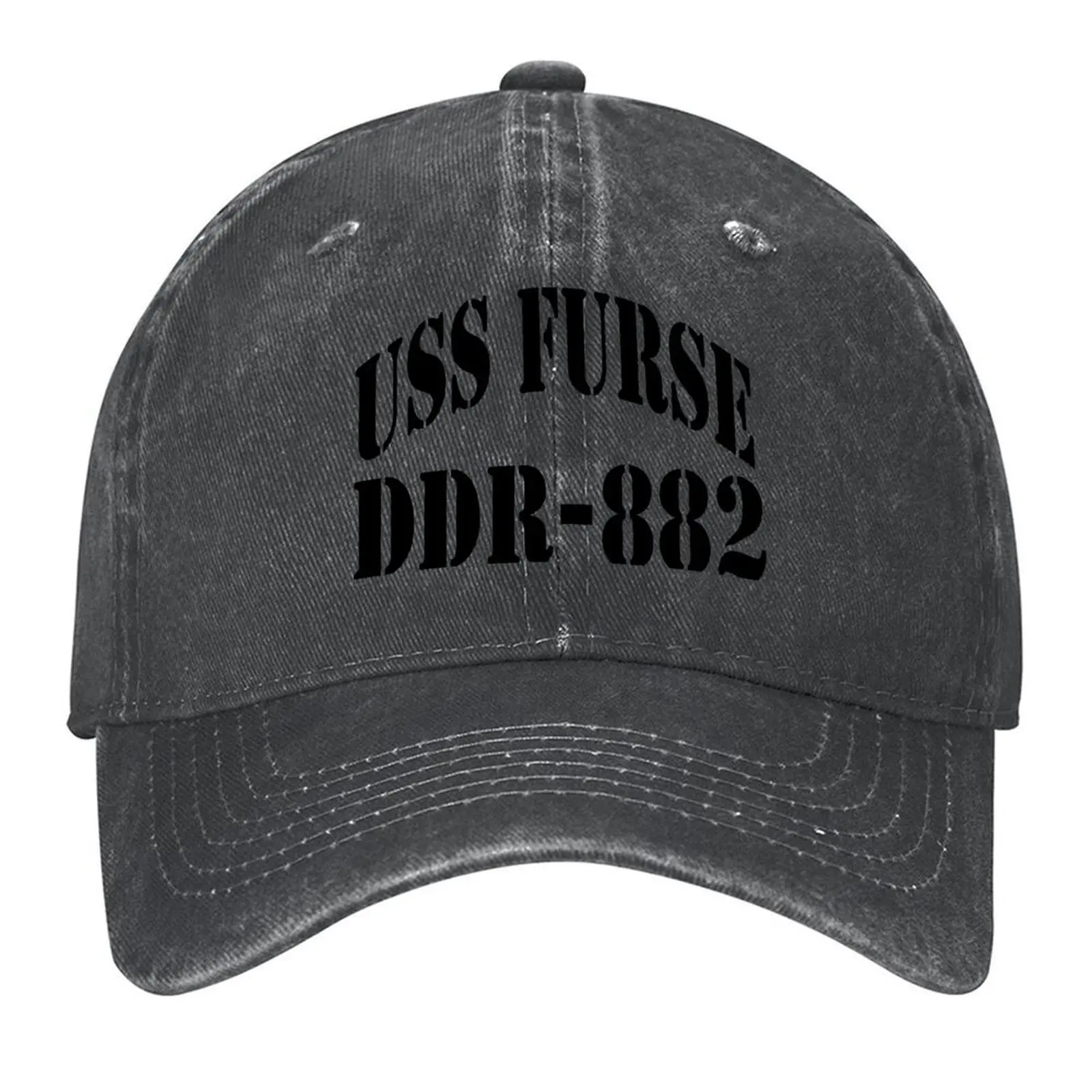 

USS FURSE (DDR-882) SHIP'S STORE Baseball Cap Bobble Hat Golf Hat Man fishing hat Mountaineering Female Men's
