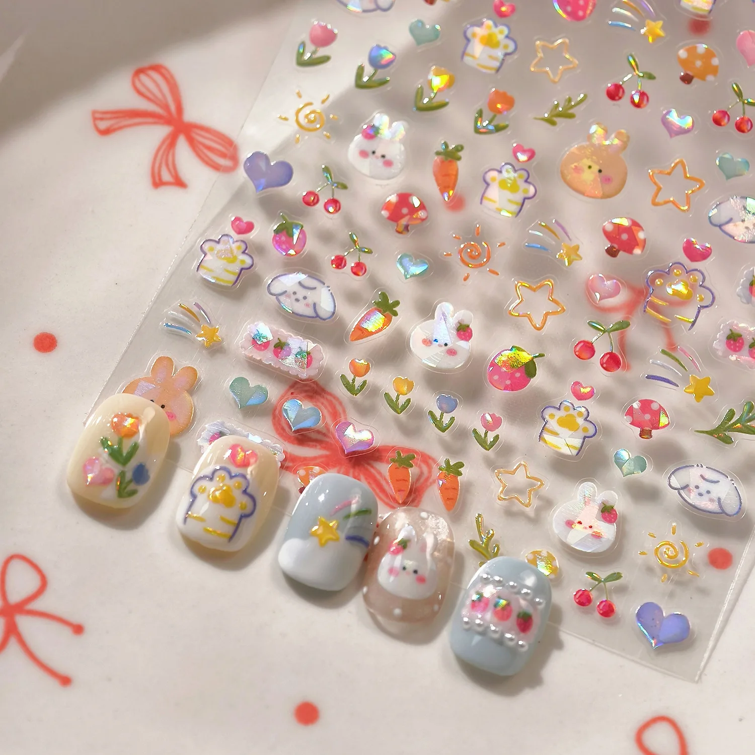 Autocollants pour ongles TENSO - Nail Art Elegan avis et prix