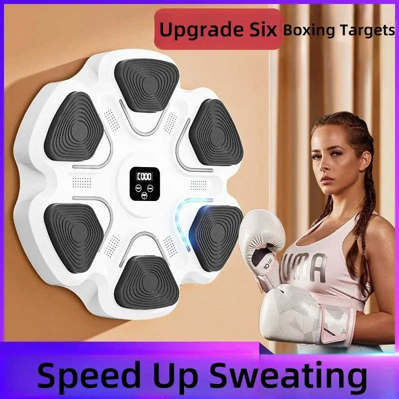 Smart Music Boxing Machine Wall Target Children Home Electronic Reaction Target Boxing Sports Training Equipment Decompression