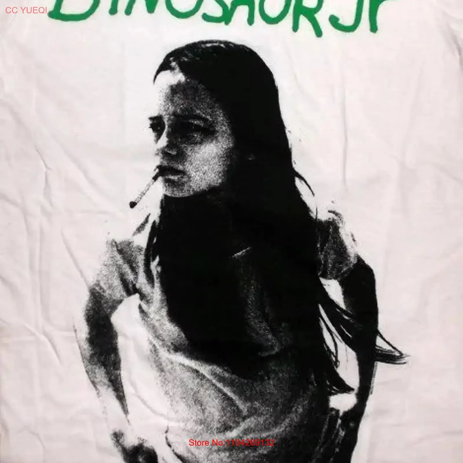 Dinosaur Jr T shirt Green Mind UK Authentic Rock vintage Washed Slightly Breathable Versatile streetwear homme Soft Comfortable
