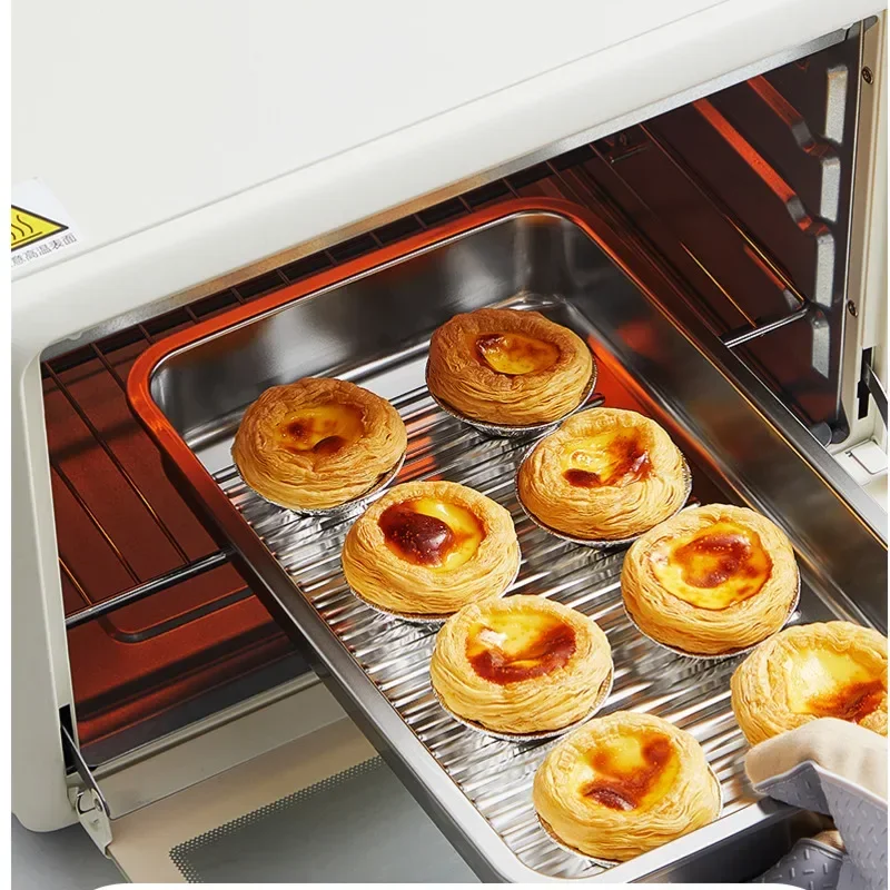 Multi-functional Stainless Steel Dumpling Freezer Storage Box Refrigerator Tray for Wonton Bread Baking Plate