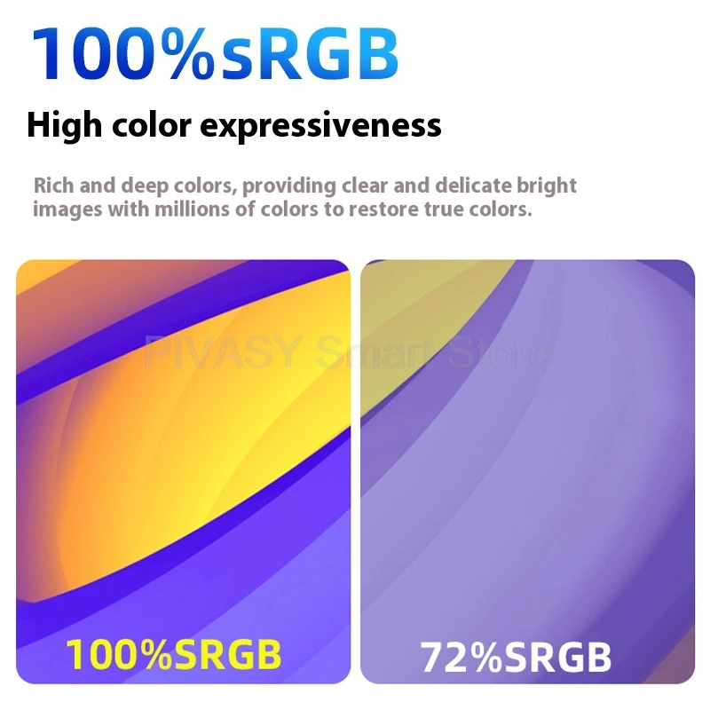 شاشة خارجية محمولة 14 بوصة 2K HD للتبديل الهاتف المحمول والكمبيوتر توسيع العرض الثانوي 100% sRGB لون Gamut 15:10