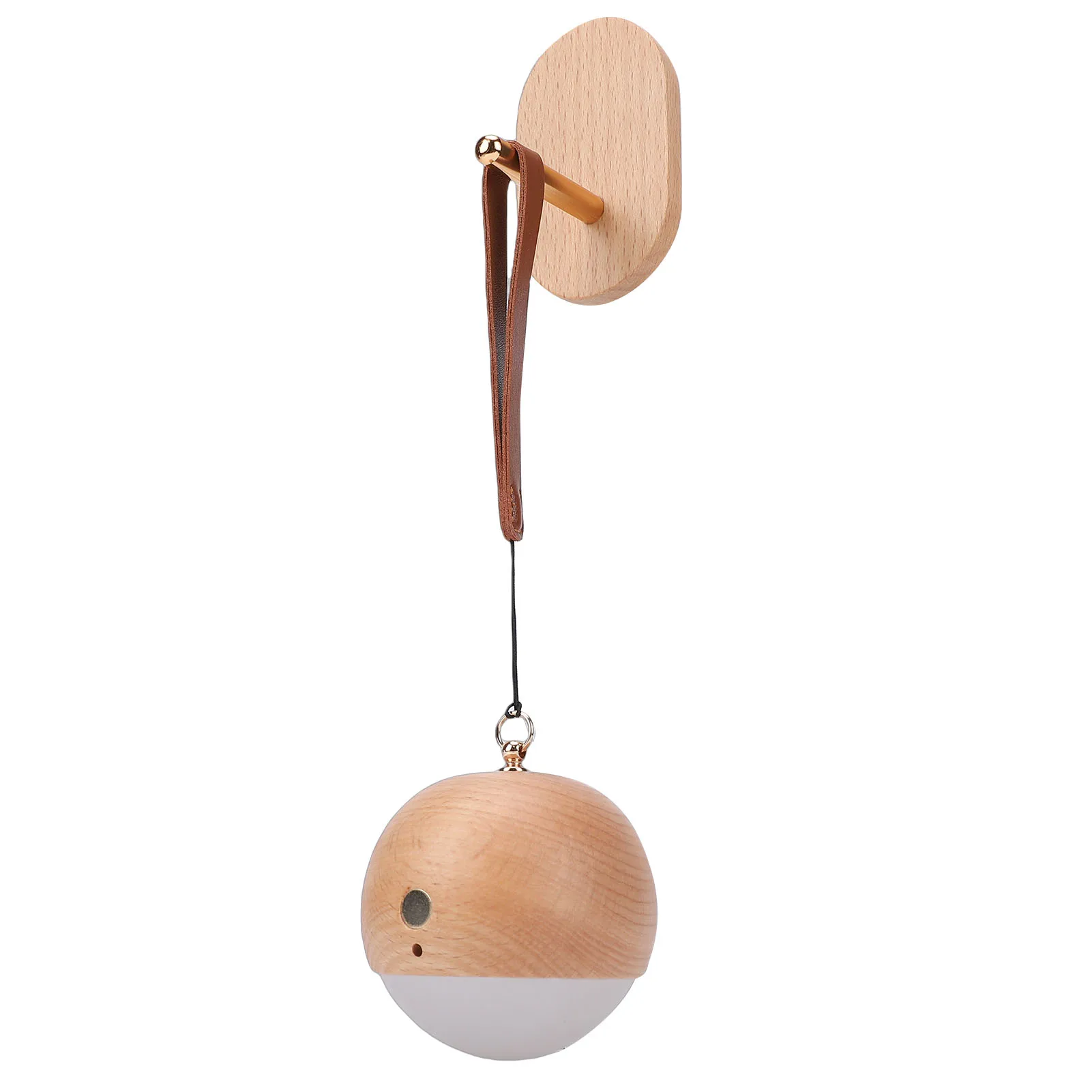 

Ночник для спальни с голосовым управлением, 3 уровня яркости, портативный светодиодный ночник из дерева для спальни