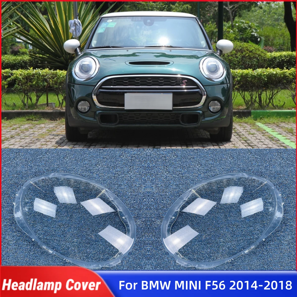 

Для BMW MINI F56 2014 2015 2016 2017 2018 автомобильные аксессуары, крышка фары, передняя фара автомобиля, крышка объектива, оболочка