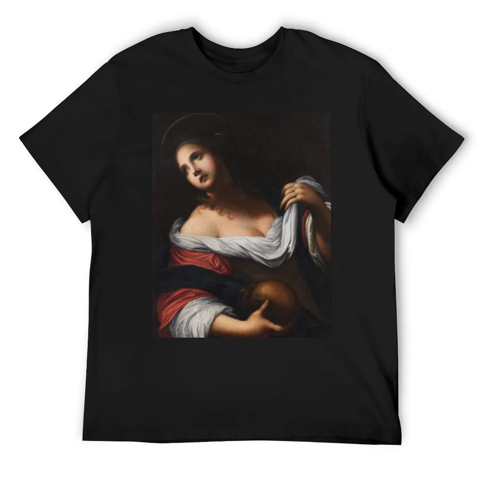 The Mary Magdalene Circle of Simone Pignoni 17th Century Renaissance Biblical Art T-Shirt blacks sweat mens t shirt