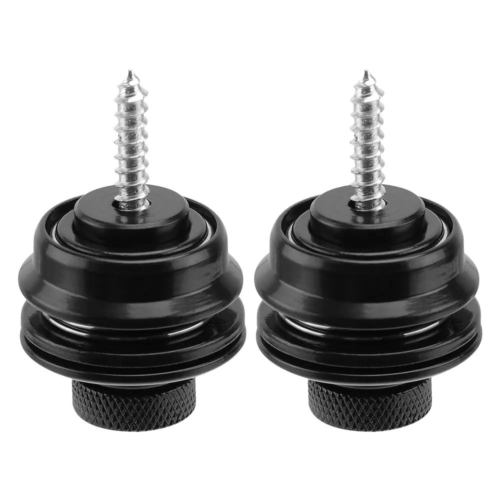 

2pcs Metal Guitar Strap Locks For Electric Bass Guitar Accessories Strap Button Retainer Durable Replacement Gift