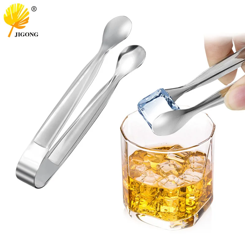 Stainless steel ice cube clip, sugar clip, towel clip, coffee sugar cube clip ice pliers, barbecue food clip kitchen supplies