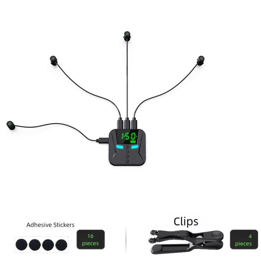 Automatic Clicker For Mobile Live Streaming Devices, Silent Pulse Screen Clicker, Simulates Continuous Automatic Finger Clicking
