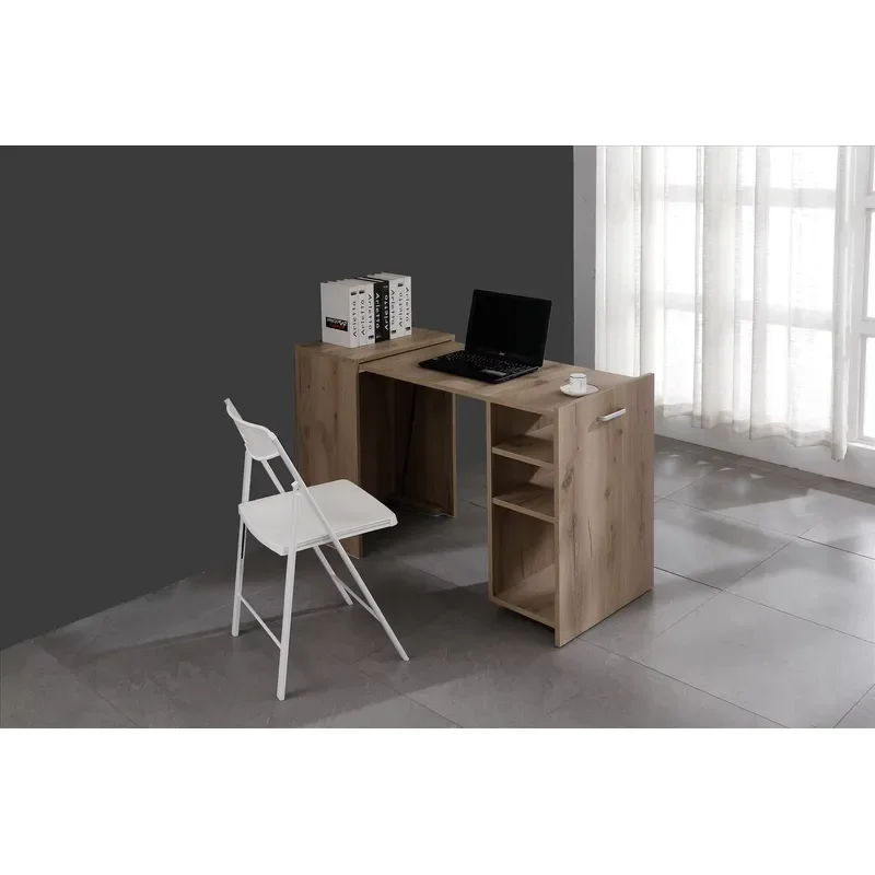 Gomlden New Design Multifunctional Wooden Laptop Desk Adjustable Convertible Sit Stand Workstation with Storage for Small