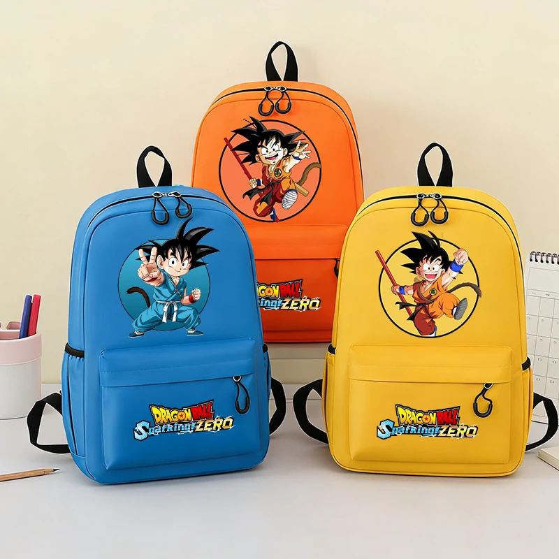 

Dragons Ball Boys Student School Bags Anime Game Cartoon Child Back To School Book Pen Storage Backpack Kids Cute Large Capacity
