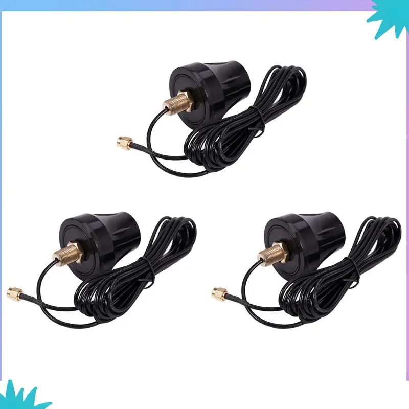 링크 4G 트레일 헌팅 카메라용 ABZW 3X RP-SMA 10피트 장거리 셀룰러 안테나