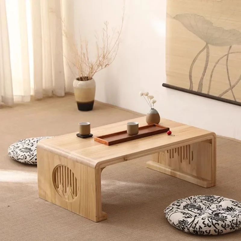 

Floor Japanese Coffee Table Wood Entryways Vanity Sideboards Table Storage Couch Mesa De Centro Salon Livingroom Furniture Sets