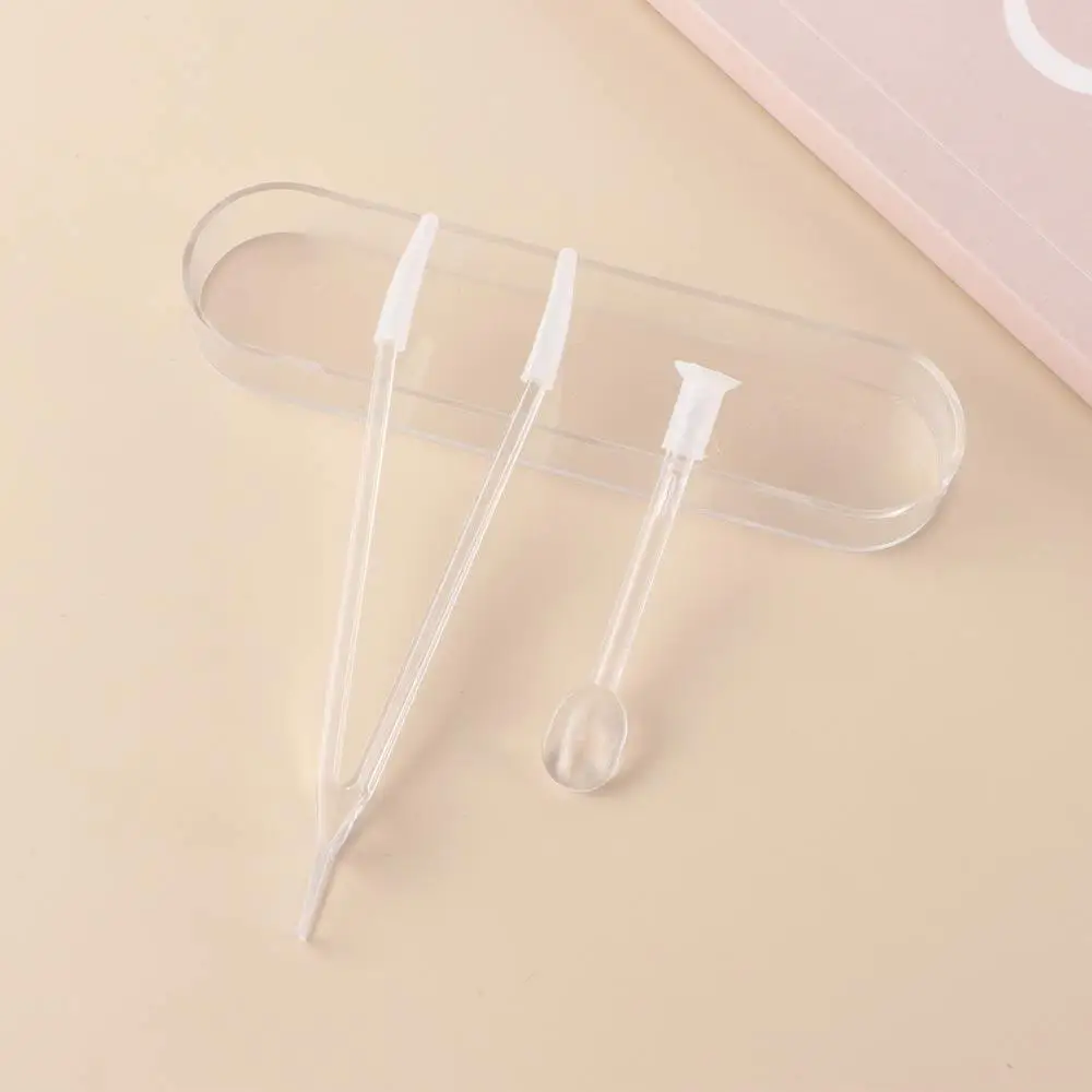 Girls Contact lens wearing Large Transparent Beauty tools Contact lens clip Tweezers Suction stick