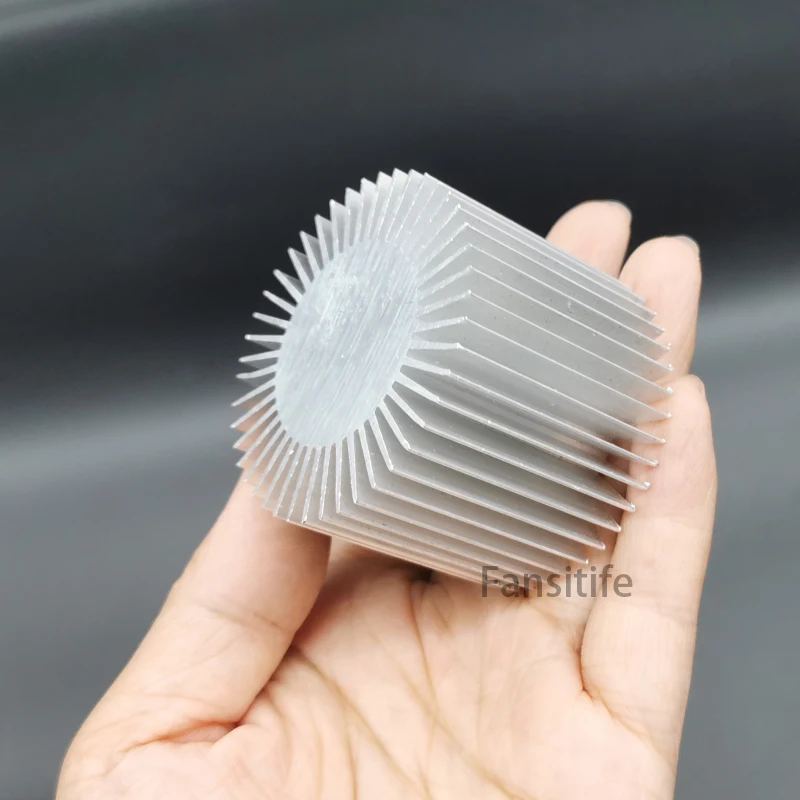 LED Heat Sink Diameter 50mm 5~7W Heat Dissipation Suitable for COB SMD Lamp Beads LED Heatsink