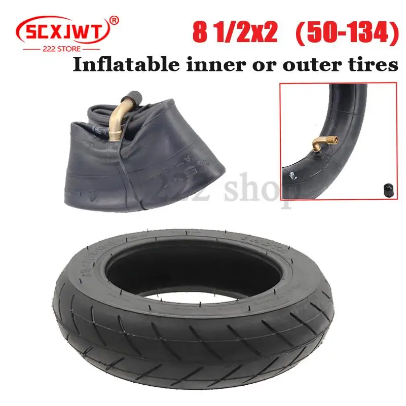 New electric scooter tire accessories 8 1/2x2 tires, inflatable thickened inner tube 8.5 * 2 for Xiaomi M365 electric scooter