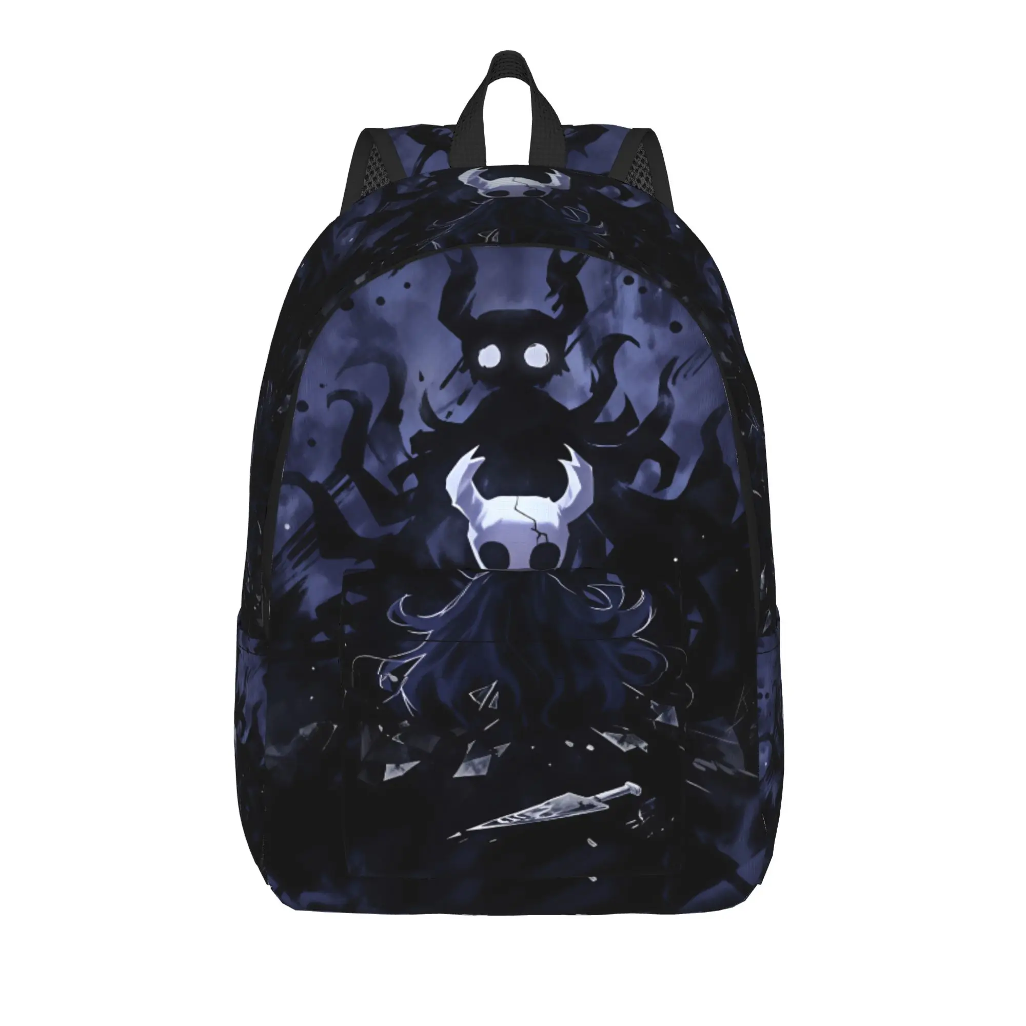 Hollow Knight Backpack  Women Men Polyester Travel Backpacks Breathable Stylish High School Bags Rucksack