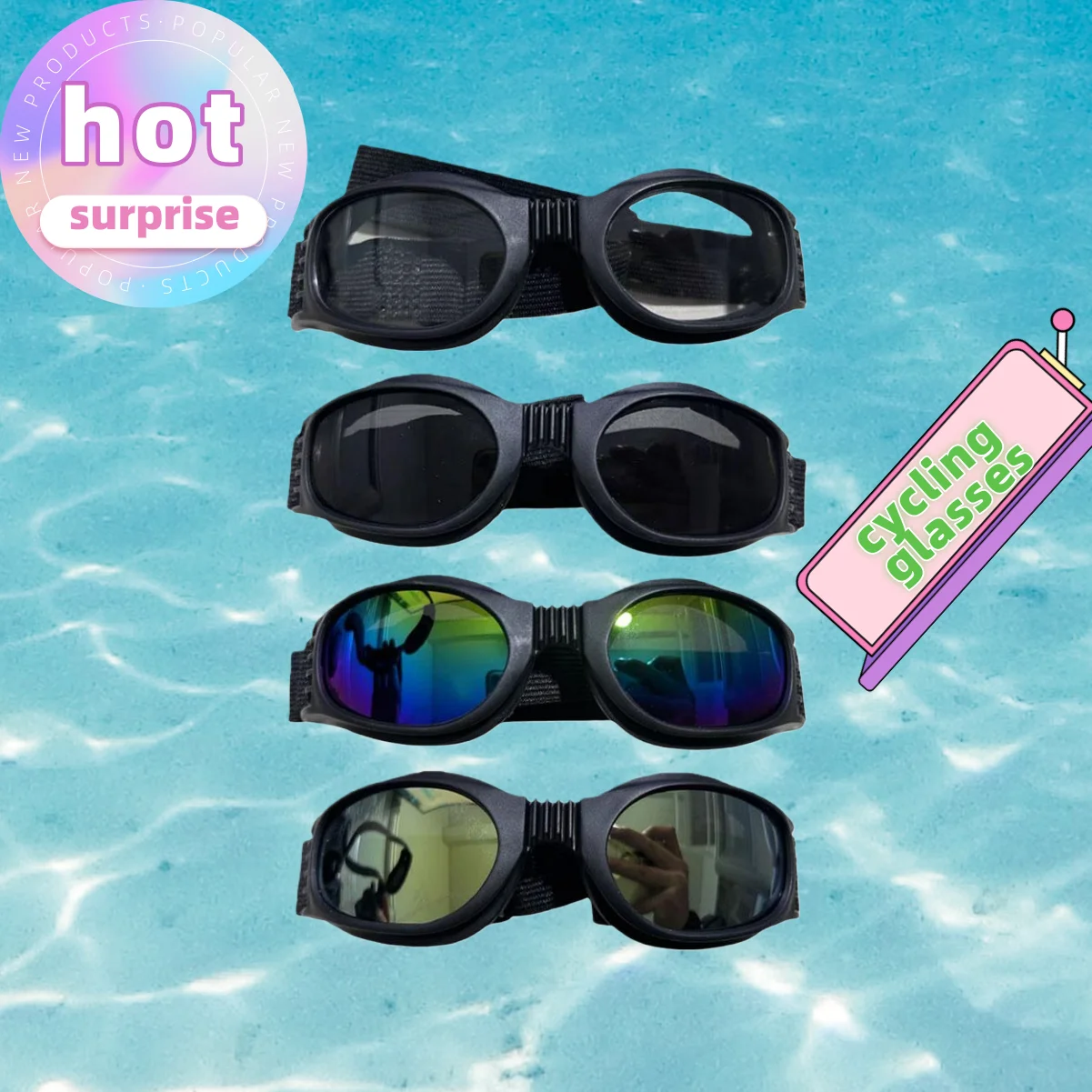 

1pcs Cycling Glasses Polarized MTB Road Bike Glasses Protection Sunglasses Ultra Light Sport Eyewear Equipment