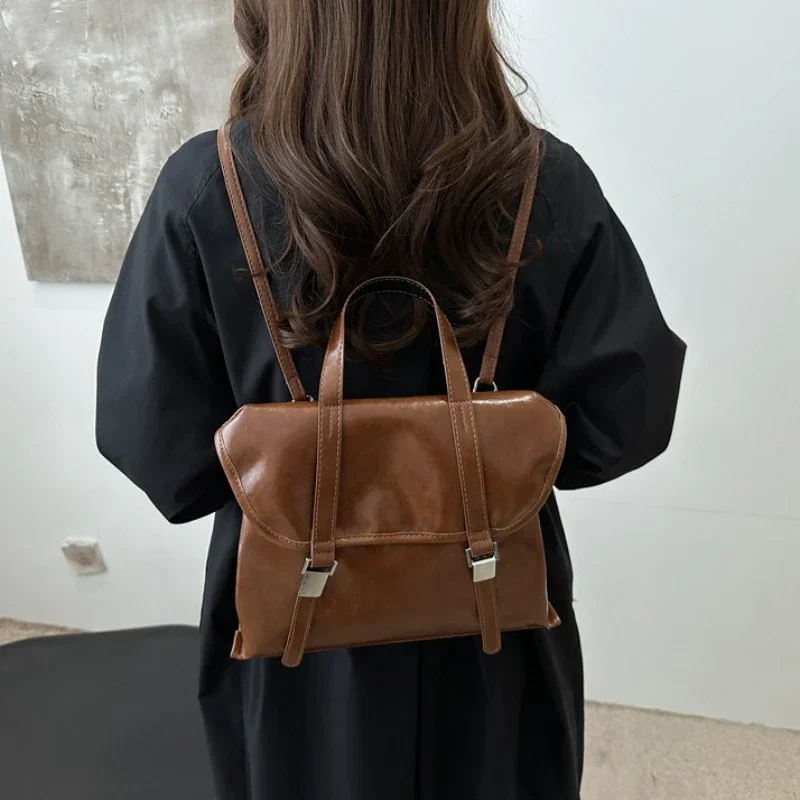 New High-end Handbag, Large Capacity Shoulder Bag for Women, Retro Commuting Single Shoulder Crossbody Bags