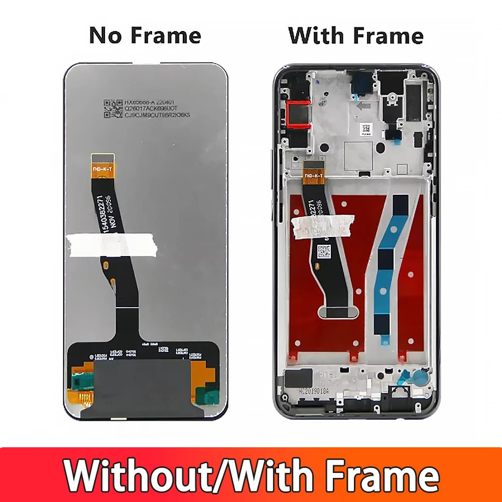 6.59\'\' AMOLED Display For Huawei Y9 Prime 2019 Lcd Touch Screen Digitizer Assembly For huawei P Smart Z STK-LX1 LCD Replacement