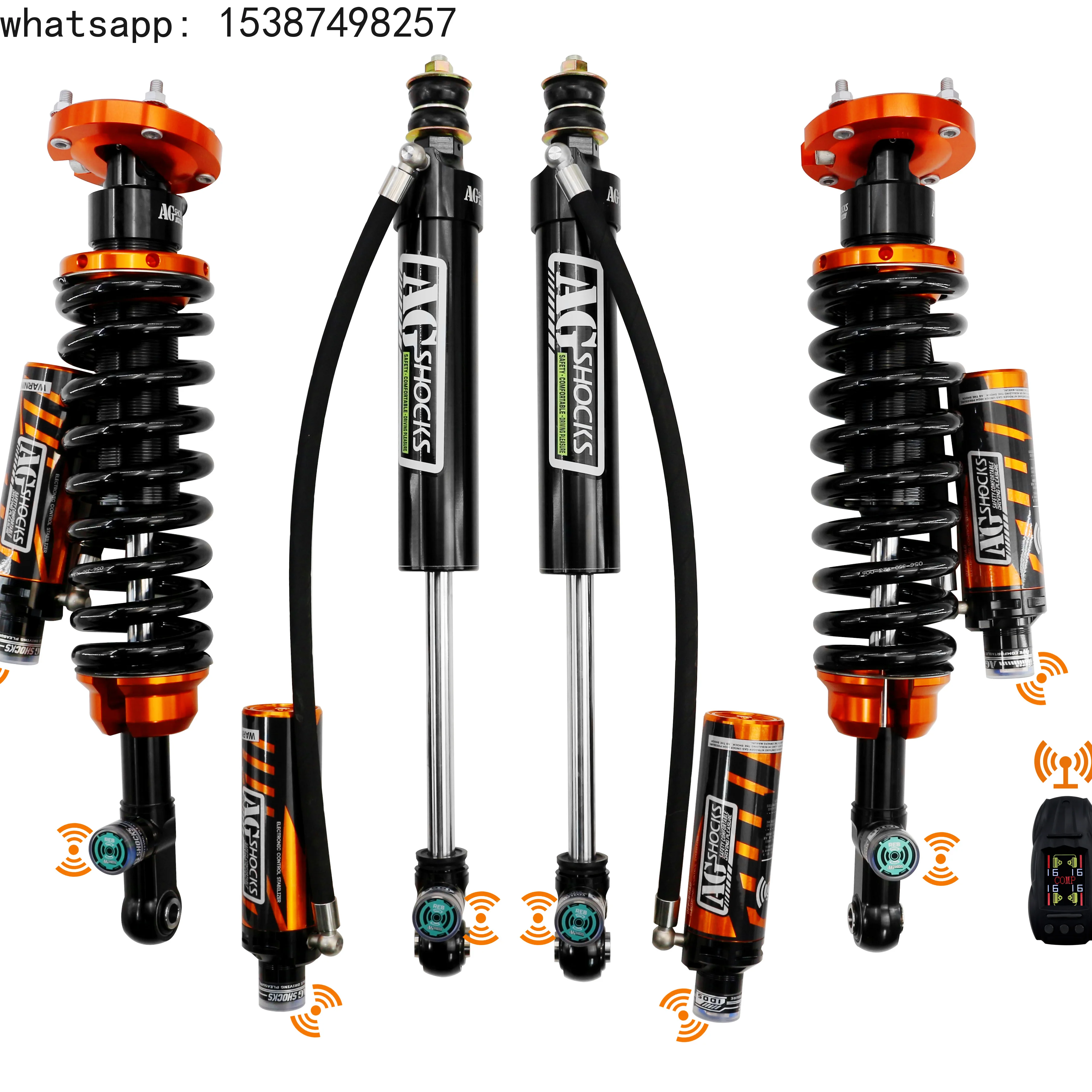 For Agshocks LC250 off Road Nitrogen Coilover  Suspension Shock Absorber