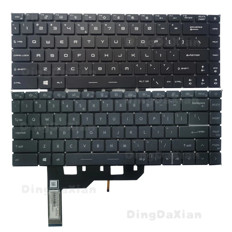NEW FOR Stealth 15M A11UEK MS-1562 US Keyboard FOR MSI Prestige 15 A11 A11SCS A12SC 15 A12UC 14 A11S A11SC A11M MS-14C4 MS-14C5
