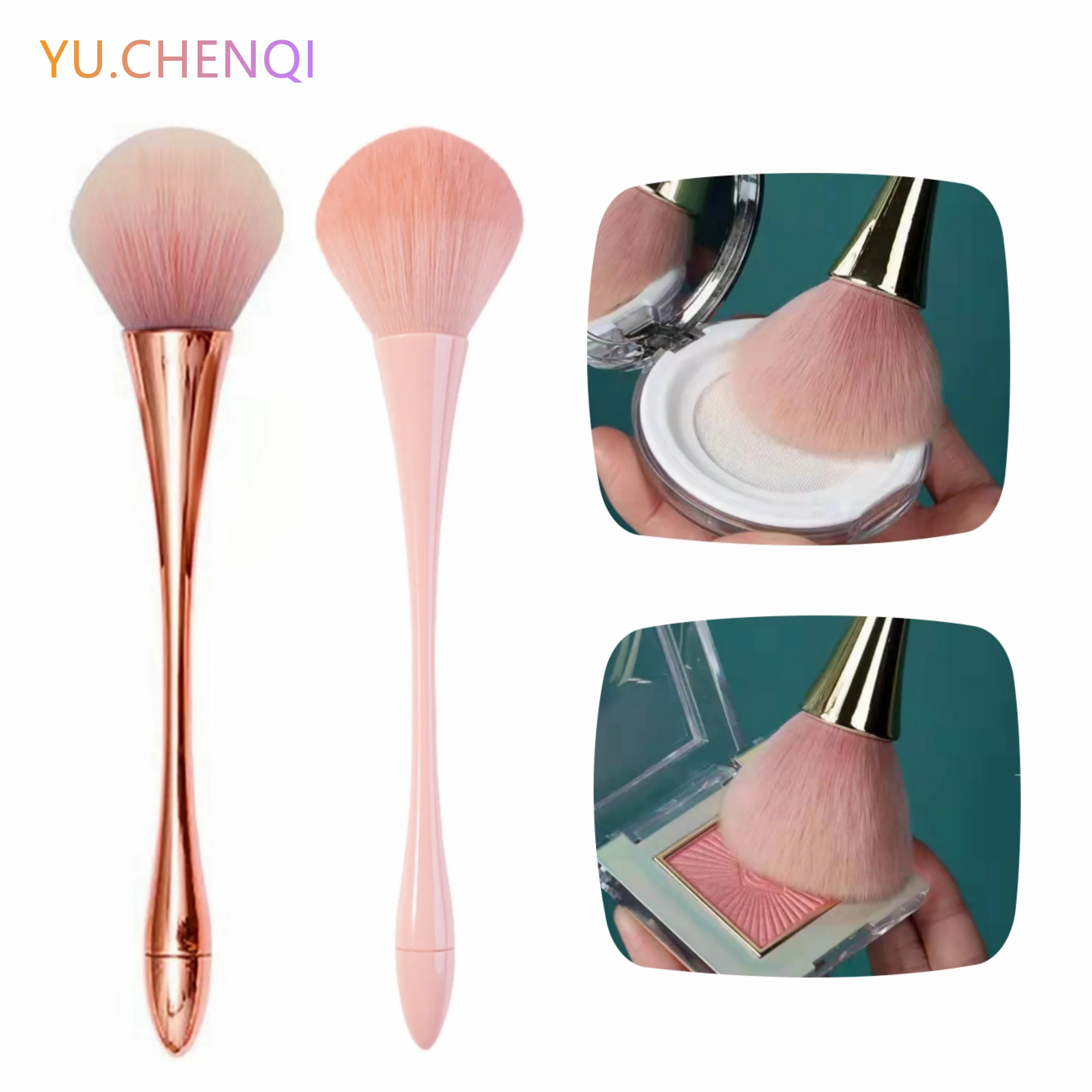 

Large Makeup Powder Brush Soft Hair Blusher Brush Cosmetics Eyeshadow Concealer Blush Professional Foundation Beauty Tools