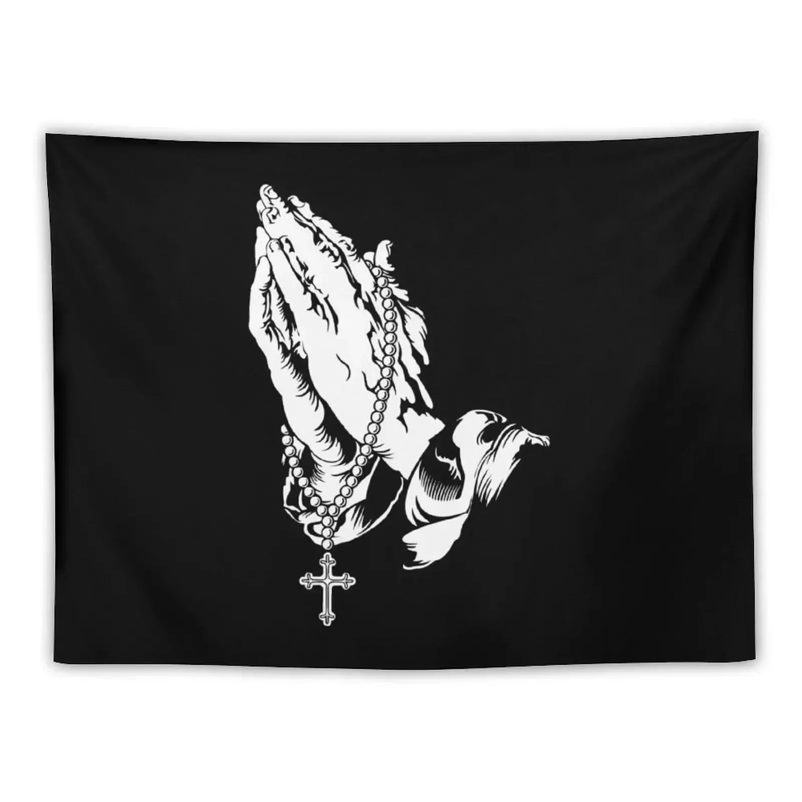 

hands praying Tapestry House Decor Aesthetic Room Decoration Tapestry