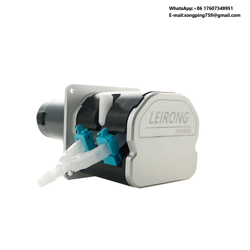 

Hight Flow Low Pressure 12V DC Brush Motor Variable Speed Water Distribution Sanitary Peristaltic Pump