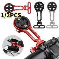 1/2PCS Bicycle Computer Stand MTB Bike Stem Holder for Garmin Bryton Wahoo Giant Bike Light Bike Accessory Bicycle Camera Mount