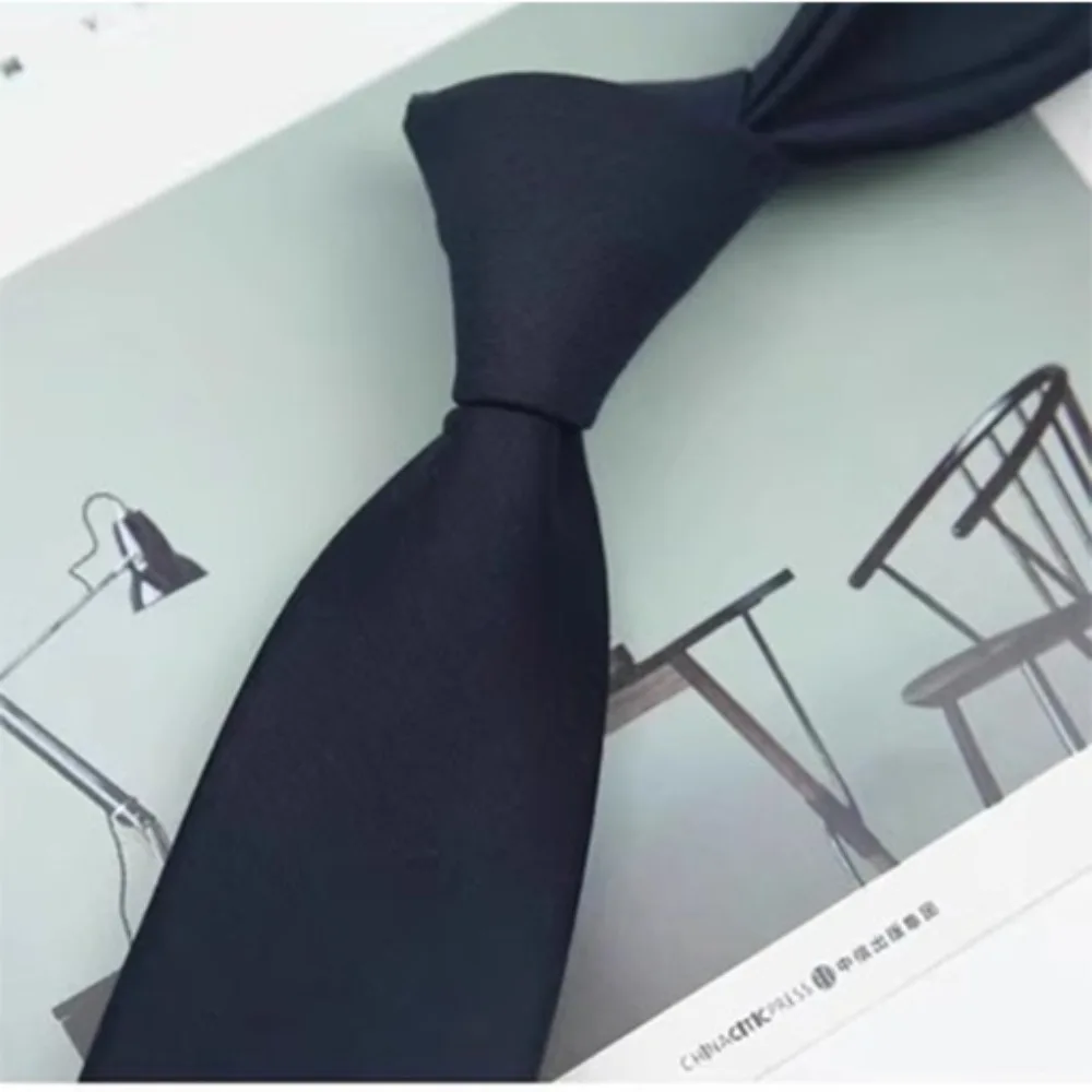 

Solid Color Neck Tie Cotton Adjustable Elegant Men's Necktie Retro Color Apparel Accessories Business Suit Accessories