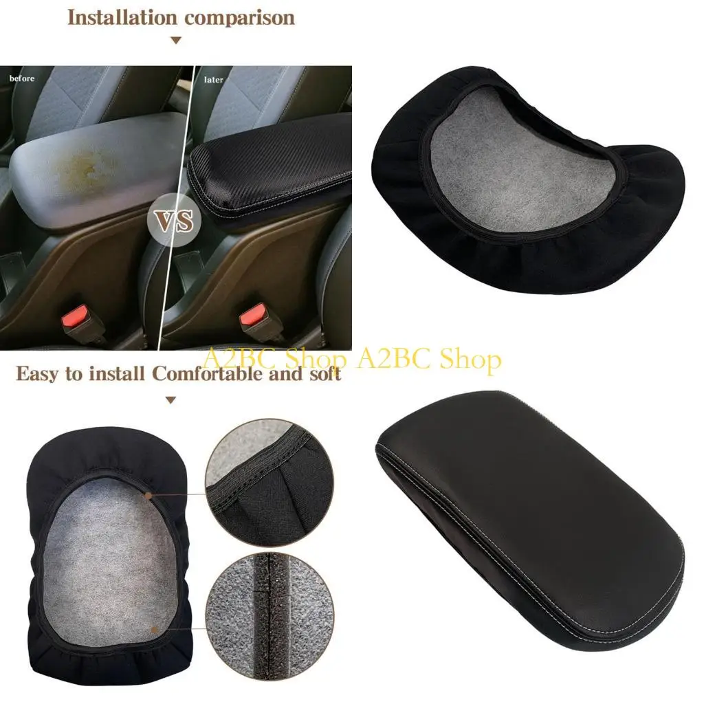 

A2BC Armrest Box Mat Cushions Cover Center Console Pad Auto Interior Accessory for 15-22 Armrest Box Protector Pad