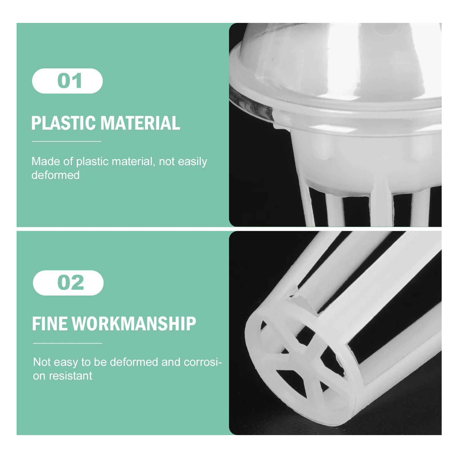 

Hydroponic Baskets Planting Cups Nursery Pots for Indoor Plants Lightweight Containers Plastic Garden Supplies