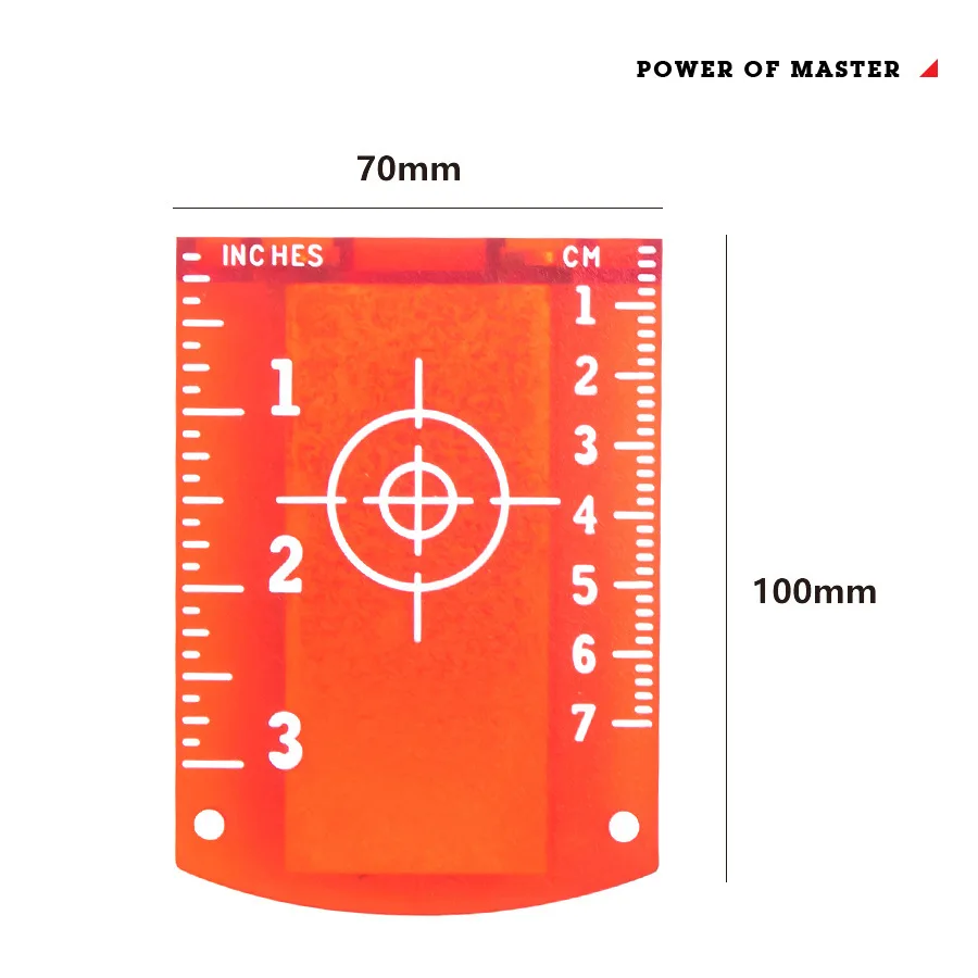 Target Card Plate Green/Red Level Magnetic/Hanging-On Wall & Floor