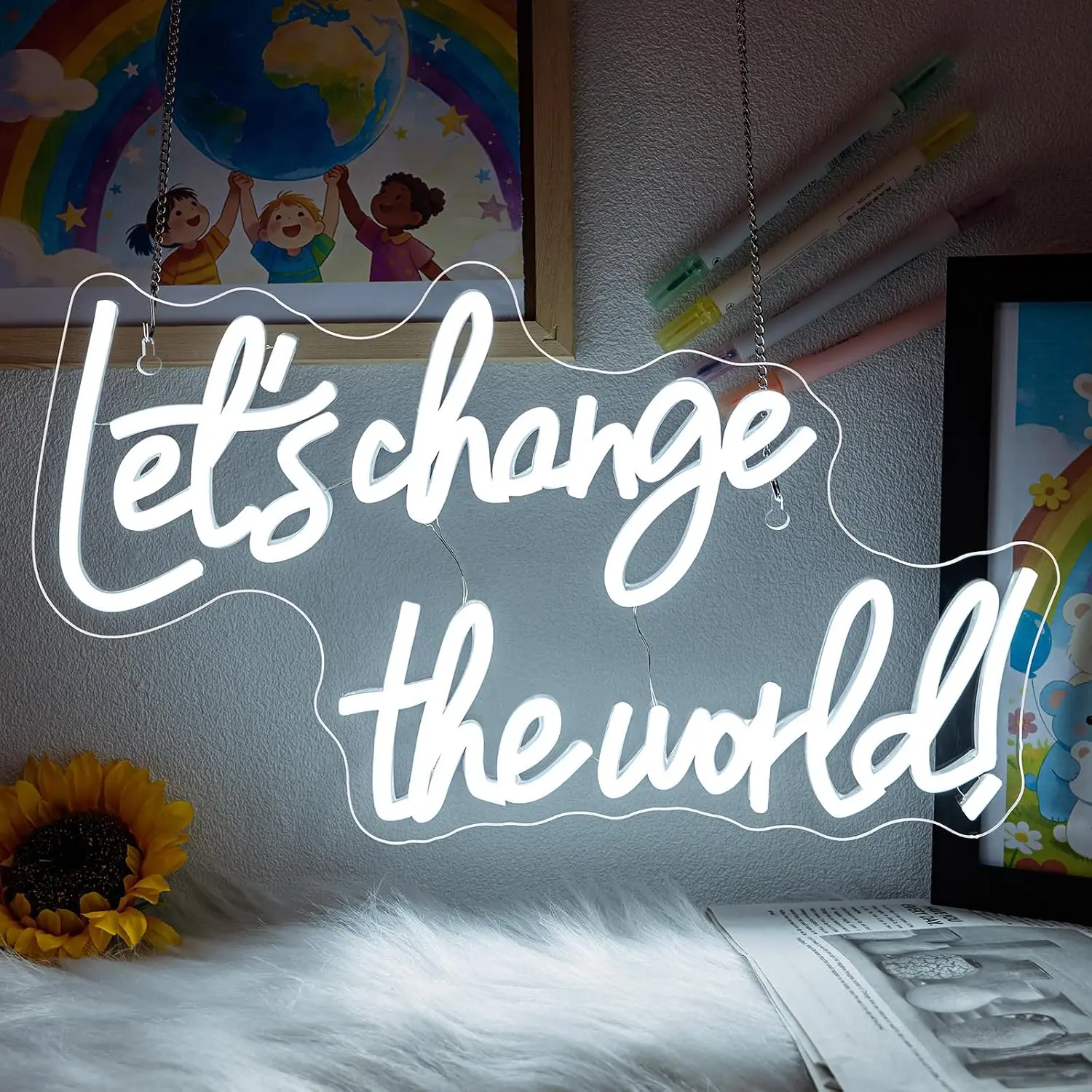 insegna-al-neon-led-let's-change-the-world-alimentata-tramite-usb-luce-al-neon-per-aula-camera-da-letto-ufficio-biblioteca-studio-camera-dei-ragazzi-lampada-decorativa
